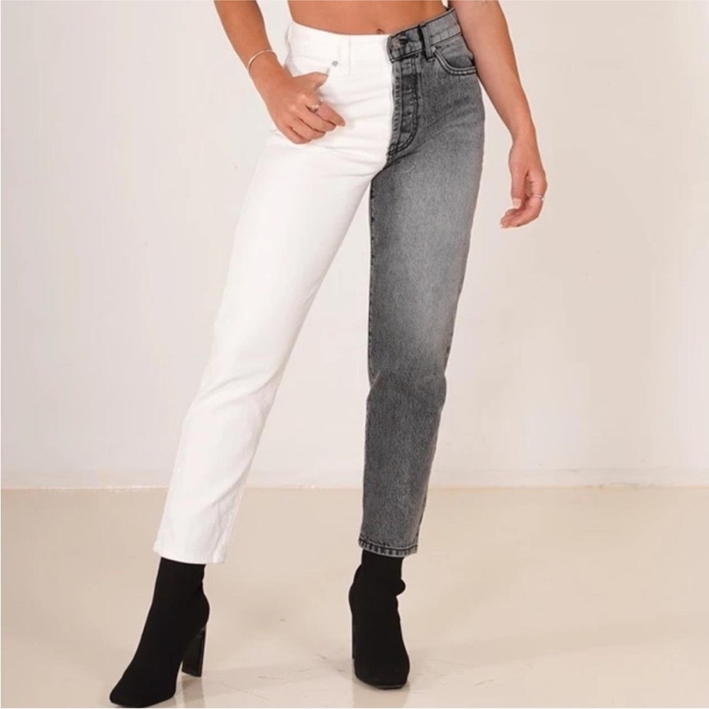 Revice True Love split colour Two Tone Jeans Size 28